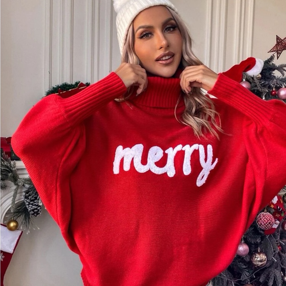 Christmas Turtleneck Sweater π - Picture 4 of 6